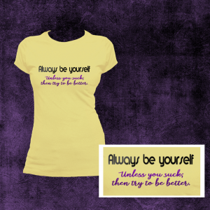 always be yourself web